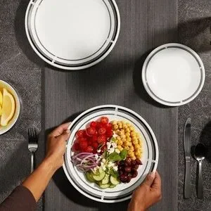 Corelle Box Corelle | Dining | Open Box Corelle 6pc Vitrelle Brasserie Dinnerware ...